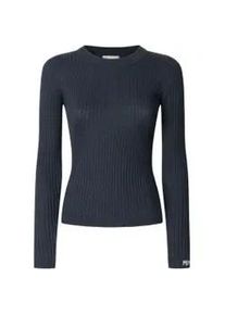 Pepe Jeans f&uuml;r Damen. PL7000025 Pullover Carla navy (XS), L&auml;ssig, Baumwolle, Marine
