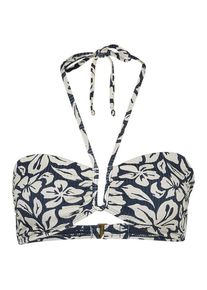 Bikini Top Rip Curl Las Flores Bandeau Damen (Gr L |grau)