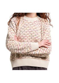 Pullove DEDICATED Sweater Husie Honey Comb Damen (Gr XL |rosa)