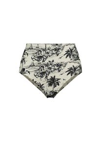 LANDS' END Bikinihose zum Umschlagen, High Waist, f&uuml;r Damen in Plus-Gr&ouml;&szlig;e, Damen, size: plus, Wei&szlig;, Elasthan/Nylon-Mischung, by Lands' End