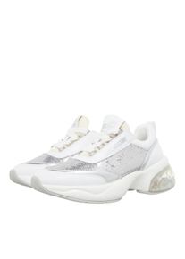 Love Moschino Sneaker - Crystal Love Sneakers Donna - Gr. 38 (EU) - in Silber - f&uuml;r Damen