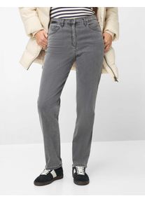 Raphaela by Brax Damen Five-Pocket-Hose Style CORRY GREY, grau, Gr. 46