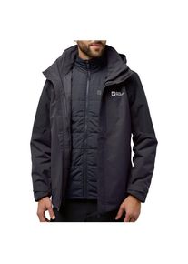 Jack Wolfskin Romberg 3In1 Jacket Doppeljacke Men (Gr XXL |grau |wasserdicht)