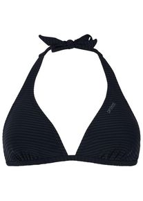 Protest Mixcaviar Halter Bikini Top B&C-Cup Bikini-Top Damen (Gr 34 - Cup: C |schwarz)