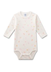 &Auml;rmellose Unterhemde Sanetta Body 1/1 AOP Kinder (Gr 68 |wei&szlig;)
