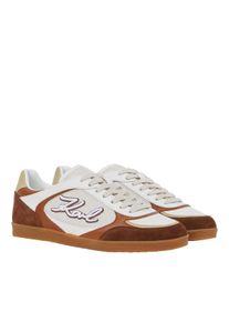 K by KARL LAGERFELD Karl Lagerfeld Low-Top Sneaker - Kandidate Signia Sneakers mit Stickerei - Gr. 36 (EU) - in Braun - f&uuml;r Damen