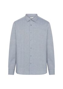 KnowledgeCotton Apparel Regular Fit Light Twill Shirt Hemd Herren (Gr 3XL |grau)
