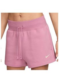 Nike Sportswear Phoenix Fleece Shorts Laufshorts Women (Gr L |rosa)