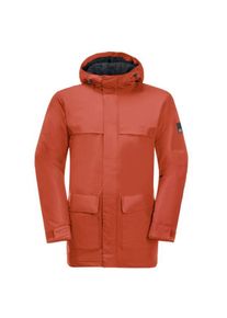 Jack Wolfskin Winterlager Parka Winterjacke Men (Gr S |rot |wasserdicht)