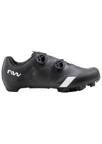 Northwave Striker Wide Radschuhe Herren (Gr 45 |grau/schwarz)