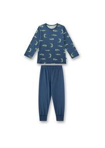 Sanetta Pyjama 1/1 233795 Alltagsunterwäsche Kinder (Gr 116 |blau)