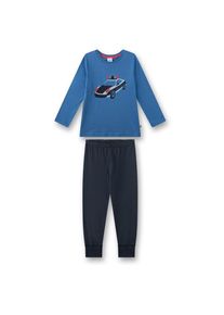 Sanetta Pyjama 1/1 233733 Alltagsunterwäsche Kinder (Gr 104 |blau)