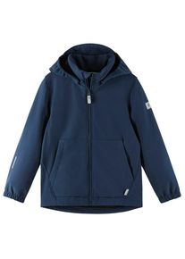 Softshelljacke Reima Koivula Kinder (Gr 104 |blau |wasserdicht)