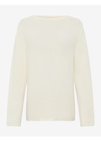 Brax Damen Strickpullover Style LESLEY soft ecru, cremeweiß, Gr. 36