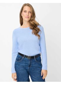 Brax Damen Strickpullover Style LESLEY lavender blue, hellblau, Gr. 44