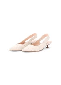 Attilio Giusti Leombruni Agl Low-Top Sneaker - Pumps Lenor aus Leder - Gr. 41 (EU) - in Creme - f&uuml;r Damen
