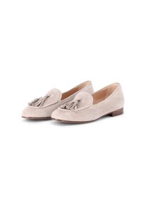 Jubile' Low-Top Sneaker - Mokassins aus Velours - Gr. 42 (EU) - in Beige - f&uuml;r Damen