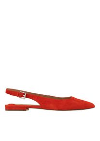 Lauren by Ralph Lauren Lauren Ralph Lauren Sandaletten mit Absatz - Londyn Slbck-Flats-Slingback - Gr. 38 (EU) - in Rot - f&uuml;r Damen