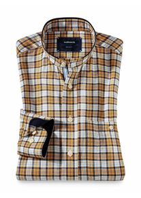 Walbusch Stehkragen Flanell-Hemd