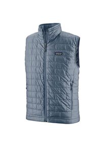 Kunstfaserweste Patagonia Nano Puff Vest Herren (Gr XS |grau/blau)