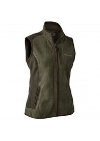 Deerhunter Pam Bonded Fleece Waistcoat Fleeceweste Damen (Gr 36 |oliv |wasserdicht)