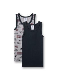 Sanetta Doppelpack Top 337293 Top Kinder (Gr 92 |blau)