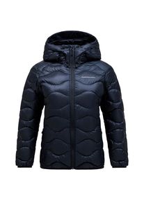 Peak Performance Helium Down Hood Jacket Daunenjacke Women (Gr XL |blau/schwarz)