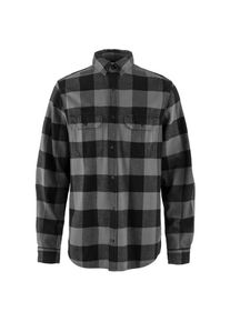 Fj&auml;llr&auml;ven Hemd Fj&auml;llr&auml;ven &Ouml;vik Heavy Flannel Shirt Herren (Gr M |grau/schwarz)