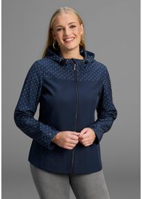 Polarino sheego Große Größen Softshelljacke, navy, Größe 58 - Damen