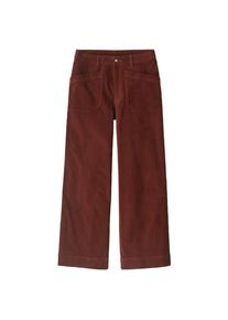 Patagonia Wide Leg Cord Pants Freizeithose Women (Gr 44 |rot)