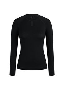 Rapha Merino Base Layer Long Sleeve Merinounterw&auml;sche Damen (Gr L |schwarz)