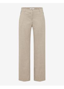 Brax Damen Palazzohose Style MAINE STONE, hellbeige, Gr. 42L