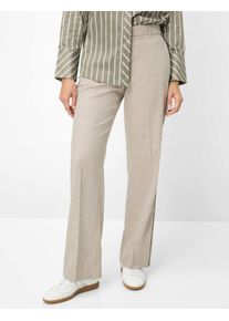 Brax Damen Palazzohose Style MAINE STONE, hellbeige, Gr. 34