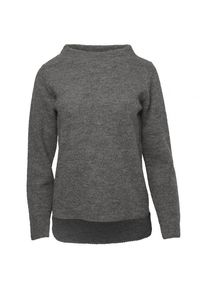 Reiff Krepp-Pulli Frieda Wollpullover Damen Alltag (Gr M |grau)