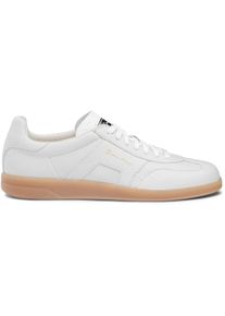 Santoni Low-Top Sneaker - Men's leather sneaker - Gr. UK_11 - in Wei&szlig; - f&uuml;r Damen