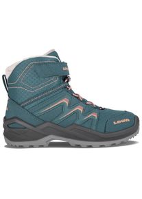 Lowa Maddox Warm GTX Mid Junior Winterschuhe Kids (Gr 40 |grau |wasserdicht)