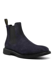 Doucals Doucal's Stiefel - Midnight Blue Suede Boots - Gr. 44 (EU) - in Blau - f&uuml;r Damen