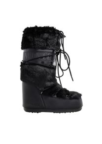 Moon Boot Moonboot Winterboots - Mb Icon Faux Fur - Gr. 42_44 - in Schwarz - für Damen