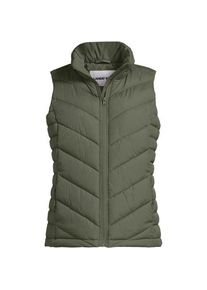 LANDS' END Isolierte Steppweste FeatherFree, Damen,  Gr&uuml;n, Polyester, by Lands' End
