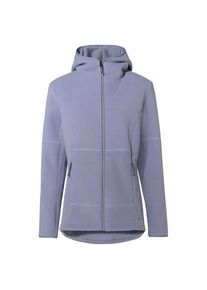 Vaude Neyland Fleece Hoody II Fleecejacke Damen (Gr 40 |grau/lila)
