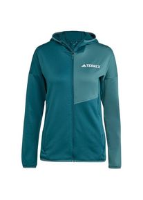 adidas terrex Terrex Xperior Climawarm LT Fleece Fleecejacke Damen (Gr M |blau/t&uuml;rkis)