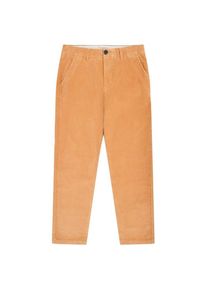 KnowledgeCotton Apparel 14 Wales Chuck Corduroy Chino Freizeithose Herren (Gr 38 |orange)