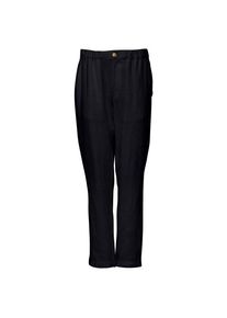 Mazine Regular Linen Pants Freizeithose Herren (Gr L |schwarz)