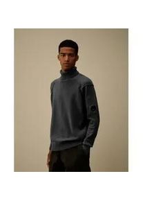 C.P. Company f&uuml;r Herren. 19CMKN166A110149A Lambswool-Pullover schwarz (M), L&auml;ssig, Wolle