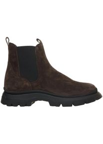 Hogan Stiefel - Suede boots 'H673' - Gr. UK_10 - in Braun - für Damen