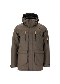 WHISTLER Wander Jacket W-Pro 10000 Parka Herren (Gr S |braun |wasserdicht)