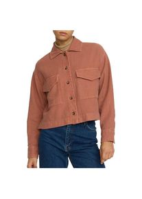 Selfhood Cropped Shirt Hemd Damen (Gr L |braun)