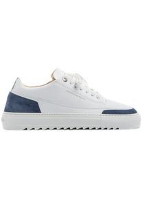 Mason Garments Low-Top Sneaker - Firenze Classico Blue - Gr. 43 (EU) - in Wei&szlig; - f&uuml;r Damen