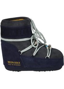 Moon Boot Moonboot Stiefel - Moonboot Per Guest In Residence Icon Low Suede Bea - Gr. 36_38 - in Blau - f&uuml;r Damen