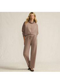 LANDS' END Samtweiche Hose, Damen,  Braun, Polyester/Polyester-Mischung, by Lands' End